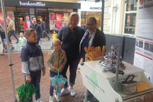 Gratis ijsje op de markt in Weert!
